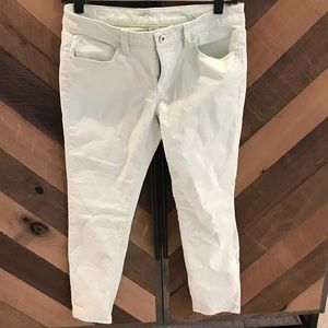 LOFT Mint Green ankle skinnies